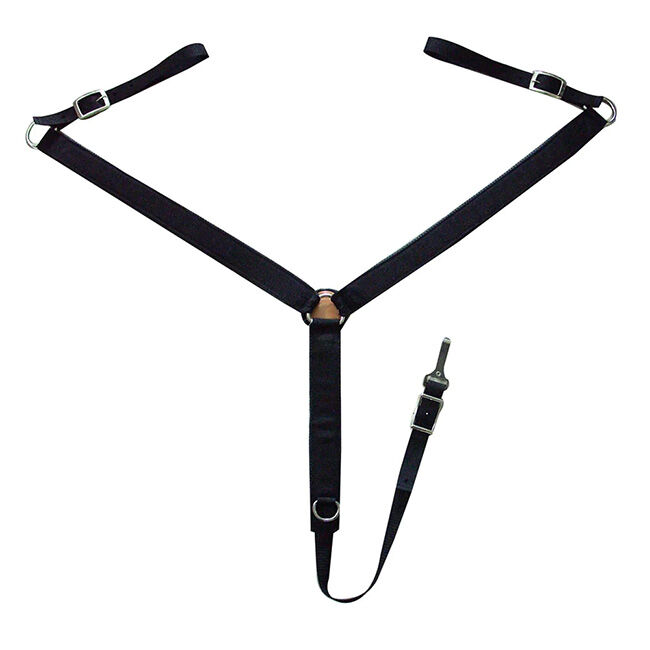 Intrepid Draft Horse Nylon Western Breastplate image number null