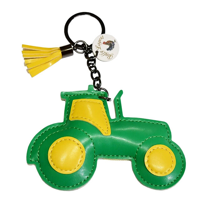 Fluffy Layers Farm Frenzy Keychain - Tractor image number null