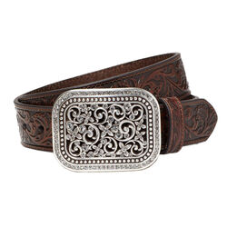 Ariat Women's Jackie Rhinestone Filigree Belt