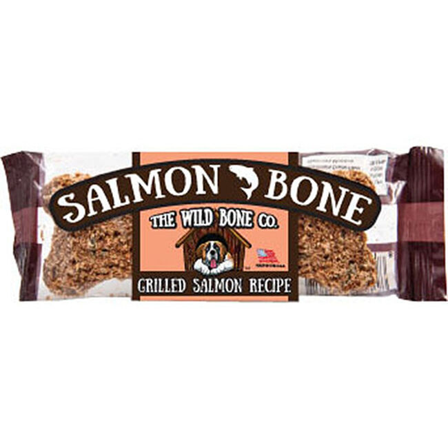 The Wild Bone Co. Dog Treat - Grilled Salmon Bone image number null