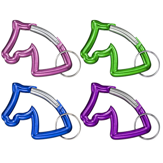Tough1 Horse Head Carabiner Keychain image number null