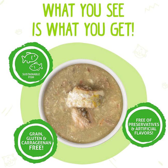 Weruva Classic Cat Food - Outback Grill with Sardine & Sea Bass in Gravy - 5.5 oz image number null