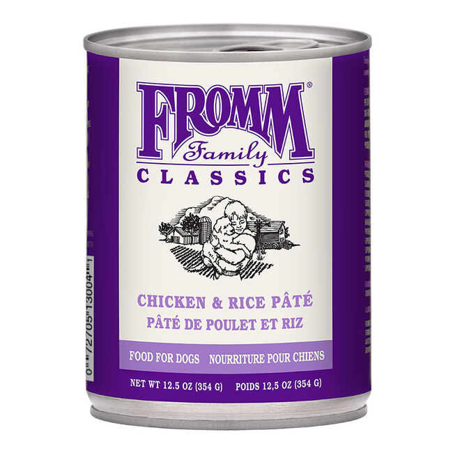 Fromm Classic Dog Food - Chicken & Rice Pate - 12.5 oz image number null
