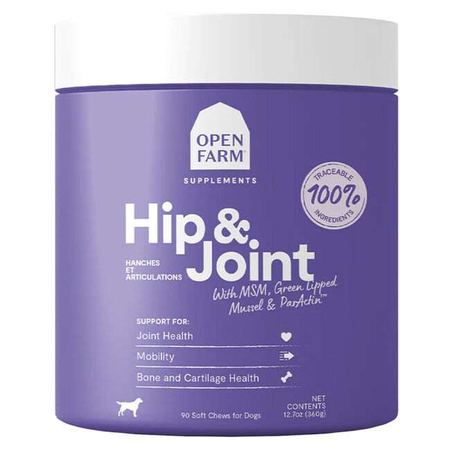 Open Farm Hip & Joint Supplement Chews for Dogs image number null