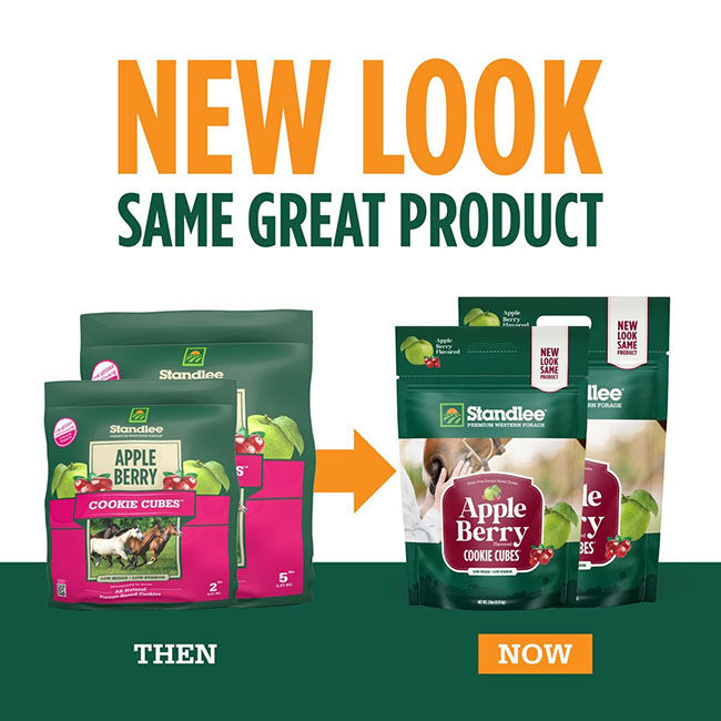 Standlee Cookie Cube Horse Treats - Apple Berry - 5 lb image number null