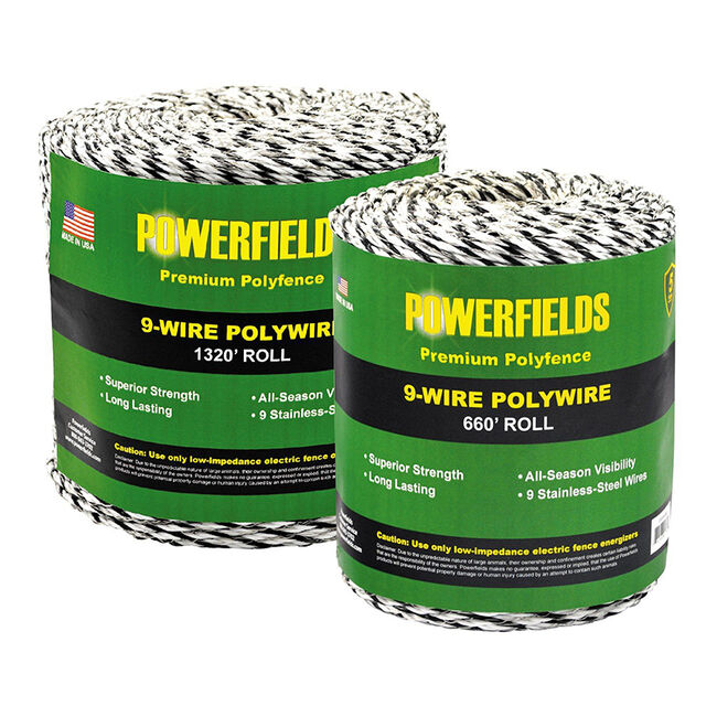 Powerfields 9 Wire Polywire image number null