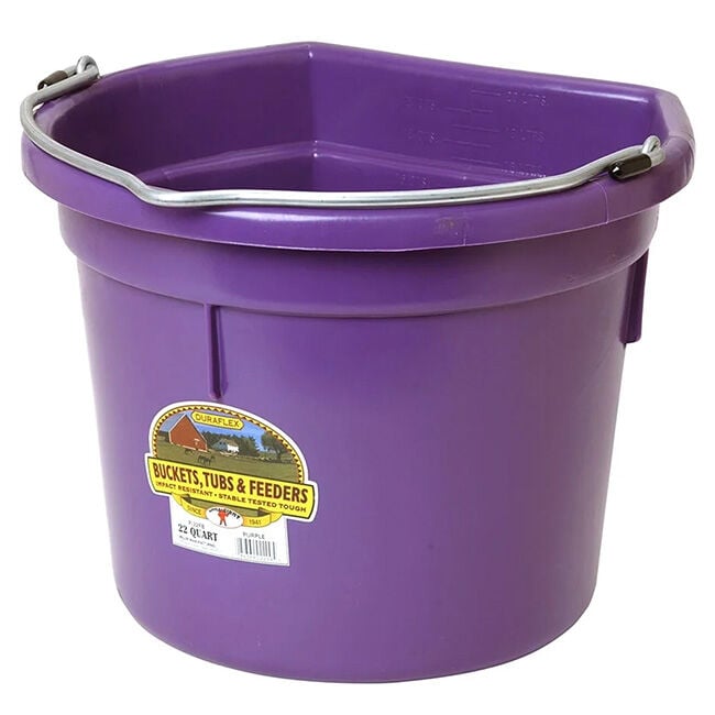 Little Giant DuraFlex Flatback Bucket - 22-Quart Capacity image number null