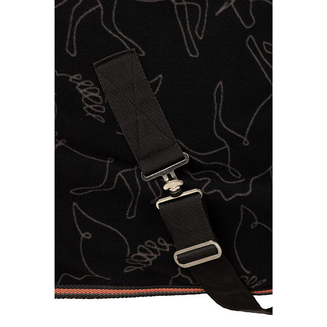 Horze Pegasus Pony Fleece Cooler - Caviar image number null