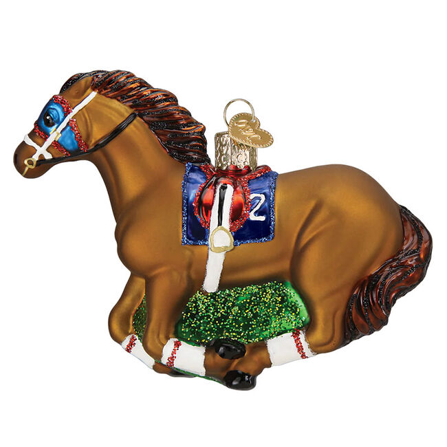 Old World Christmas Ornament - Racehorse image number null