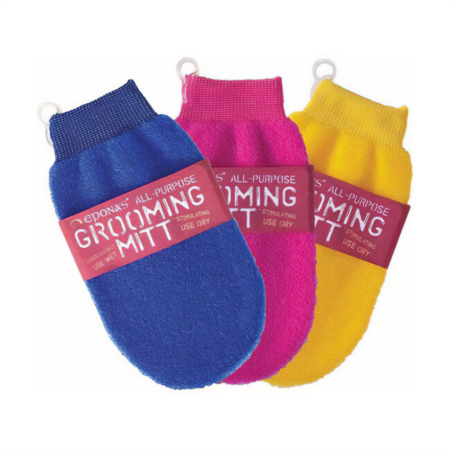 Epona All Purpose Grooming Mitt Assorted Colors image number null