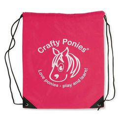 Crafty Ponies Logo Backpack