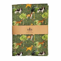 Samantha Hall Designs Tea Towel - Dogs