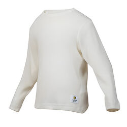 Janus Kids' Merino Wool Long-Sleeve Shirt - Natural - Closeout