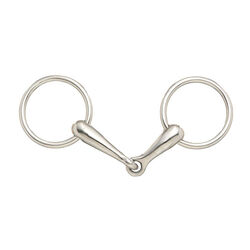 Tough1 Kelly Silver Star Miniature Snaffle Bit