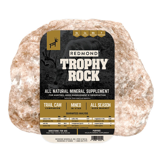 Redmond Hunt Trophy Rock - All-Natural Mineral Supplement - 20 lb image number null