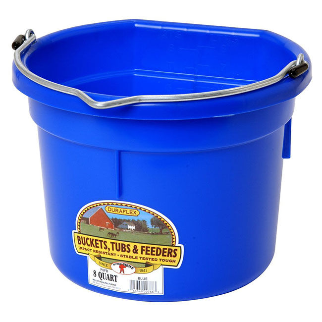 Little Giant DuraFlex Flatback Bucket - 8-Quart Capacity image number null