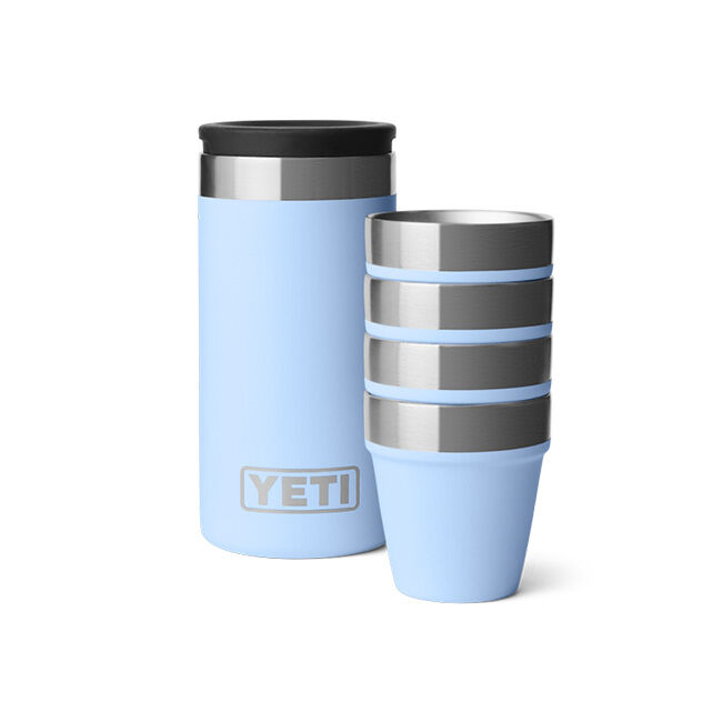 YETI Shot Glasses with Carrying Case - Big Sky Blue image number null