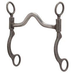 Weaver Equine Pro Series Short 6-1/2" Cheek Horse Bit - Sweet Iron Port