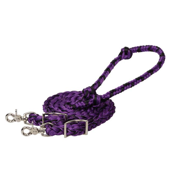 Weaver Equine Braided Barrel Reins image number null