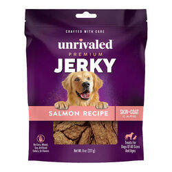 Unrivaled Premium Jerky for Dogs - Salmon Recipe - 8 oz