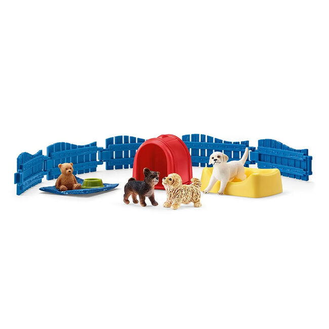 Schleich Puppy Pen Toy  image number null