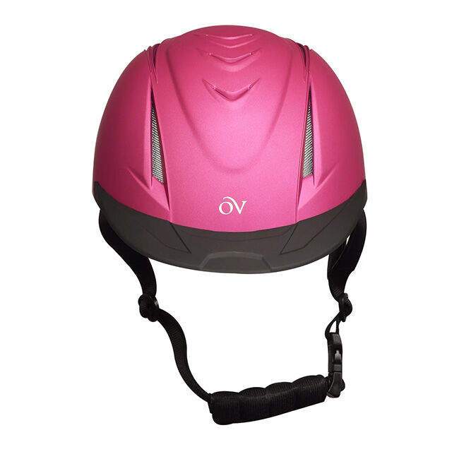 Ovation Kids' Metallic Schooler Helmet - Fuchsia image number null