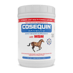 Nutramax Cosequin Optimized with MSM Joint Health Supplement for Horses - Powder with Glucosamine and Chondroitin