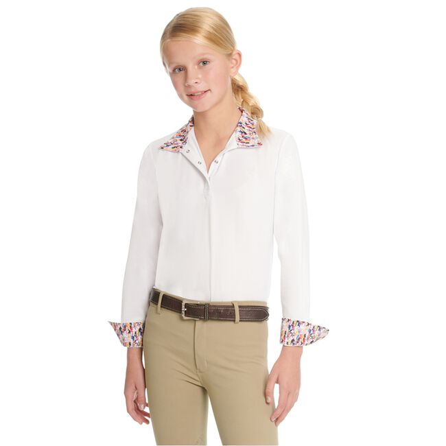 Ovation Ellie Kids' Tech Show Shirt - OMG Ponies image number null