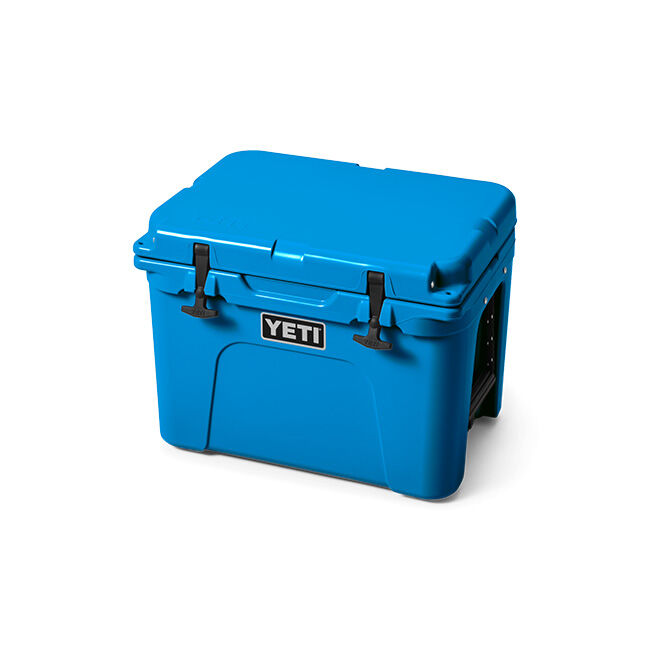 YETI Tundra 35 Hard Cooler - Big Wave Blue image number null