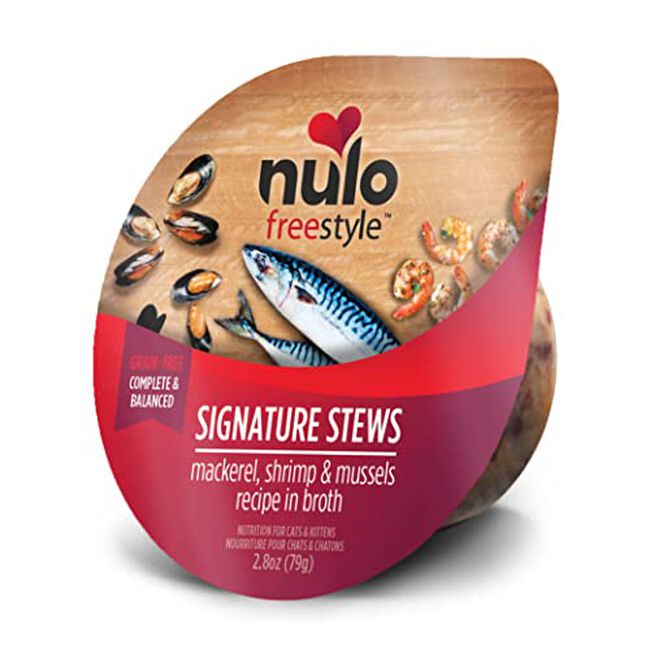 Nulo Freestyle Cat & Kitten Mackerel, Shrimp, & Mussels Stew image number null
