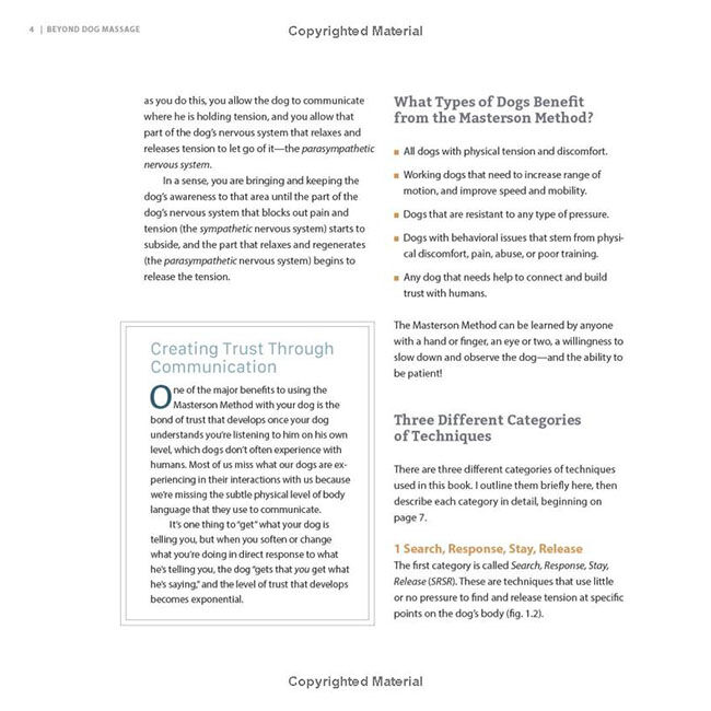 Beyond Dog Massage: A Breakthrough Method for Relieving Soreness and Achieving Connection image number null