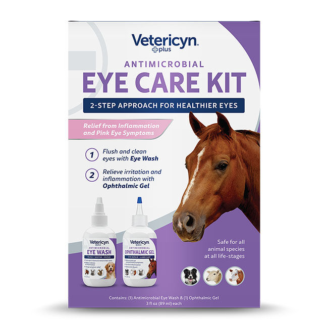 Vetericyn Plus Antimicrobial Eye Care Kit - 2-Piece Set image number null