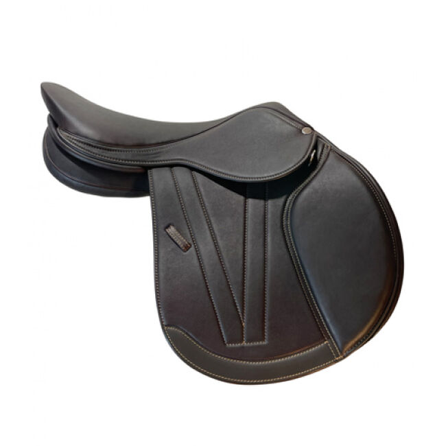 RHC Equestrian Emile Double Leather Adjustable Spectrum Tree System Saddle image number null