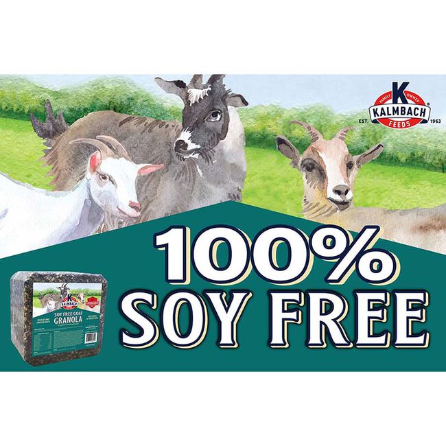 Kalmbach Feeds Soy-Free Goat Granola Block - 20 lb image number null