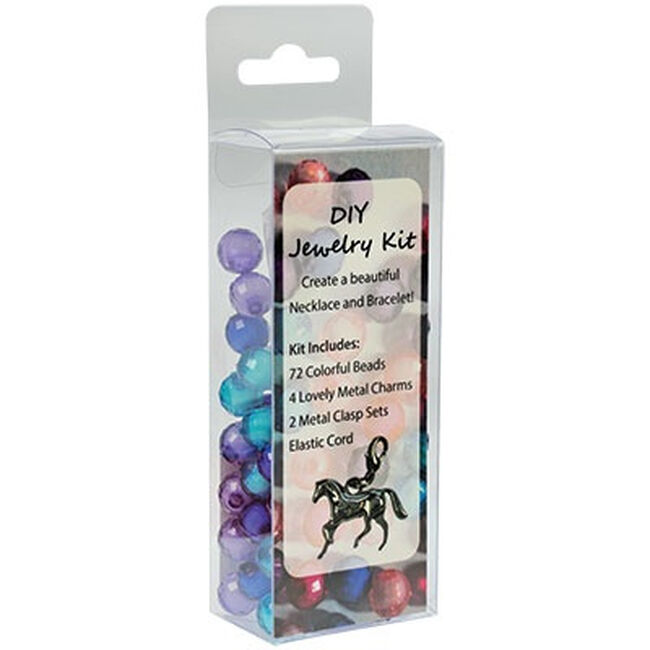 Kelley Equestrian DIY Charm Jewelry Kit - Purple image number null