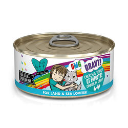 Weruva BFF OMG Cat Food - QT Patootie Chicken & Turkey Dinner in Gravy - 5.5 oz