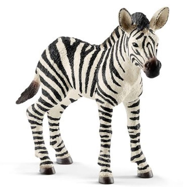 Schleich Zebra Foal Kids' Toy image number null