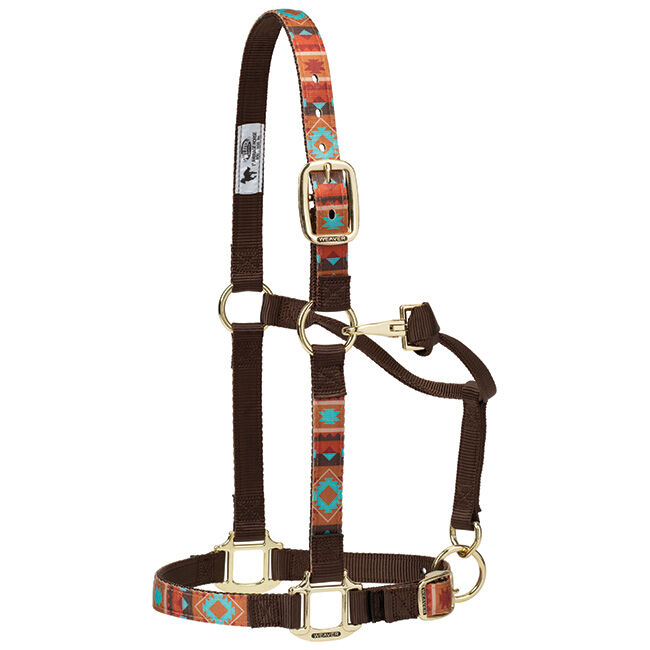 Weaver Equine Adjustable Patterned Halter - Lost Creek image number null