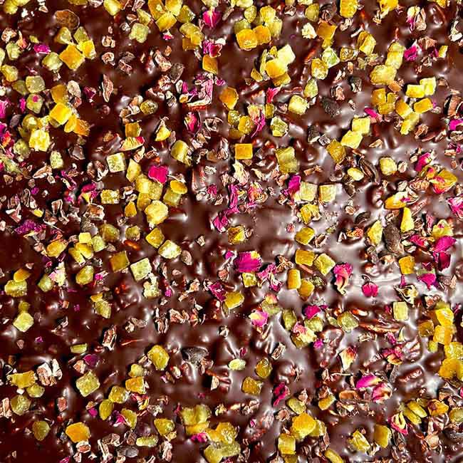 Jouvay Chocolate Bark - Seasonal Dark Chocolate Combination image number null