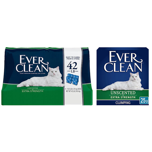 Ever Clean Unscented Extra Strength Clumping Cat Litter The Cheshire