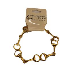 Finishing Touch of Kentucky Small Snaffle Bit 14k Bracelet
