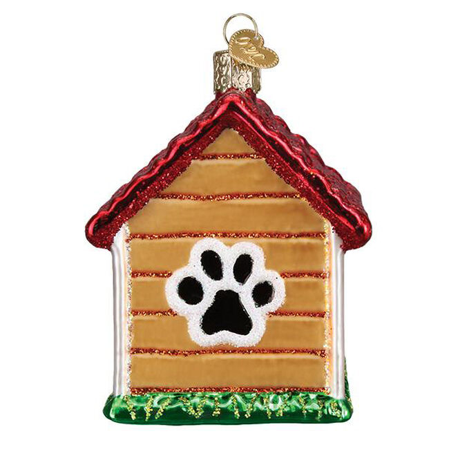 Old World Christmas Ornament - Dog House image number null
