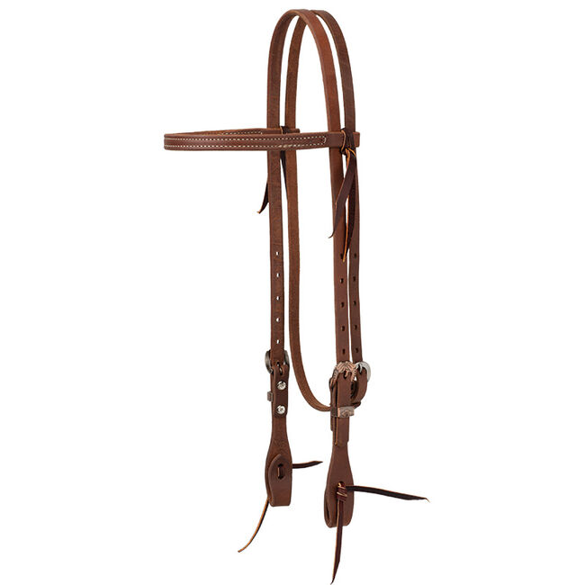 Weaver Equine ProTack Browband Headstall with Designer Hardware image number null
