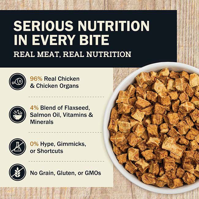 RedBarn Genty Air Dried Powerfood for Dogs - High Protein Chicken Recipe image number null