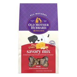 Old Mother Hubbard Oven-Baked Dog Biscuits - Savory Mix - Mini