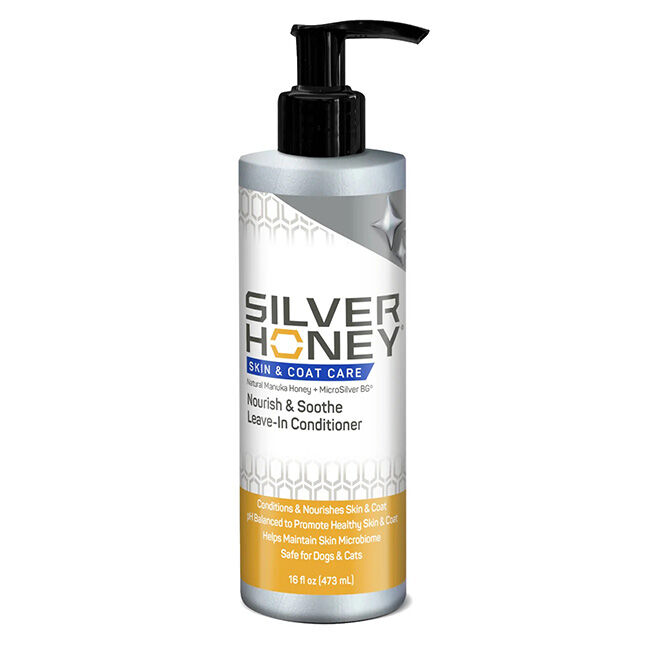 Absorbine Silver Honey Skin & Coat Care - Nourish & Soothe Leave-In Conditioner - 16 oz image number null