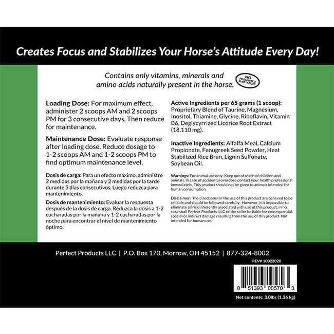 Perfect Prep EQ Training Day+ Pellets image number null