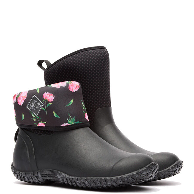 Muck Boot Company Women's Muckster II Mid Boot - Black/Rose image number null