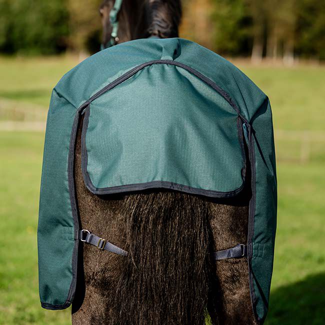 Horseware Amigo Ripstop 900D Turnout (100g Light) - Dynasty Green/Navy/Silver image number null
