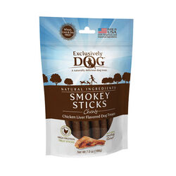 Exclusively Dog Smoke Sticks - Chicken/Liver - 7 oz